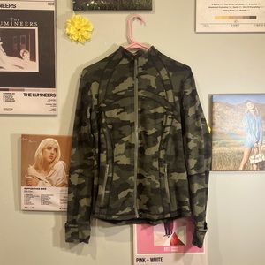 Lulu Lemon Athletica camo define jacket. Size - 12 :)